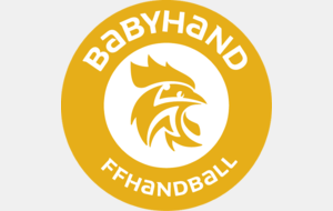 Premier entrainement de handball Baby saison 2021-2022