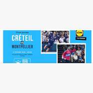 CRETEIL /Montpellier 